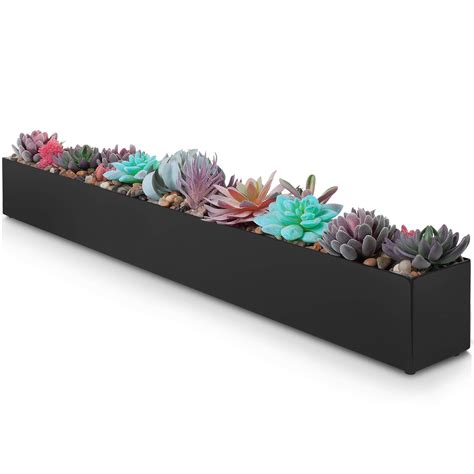 plant box metal indoor|wayfair indoor planter box.